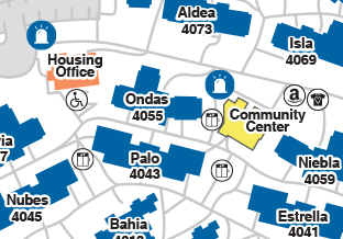 Mesa Court Community Map