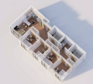Verano 8 Apartment Layout for 4 Bedroom Floor Plan